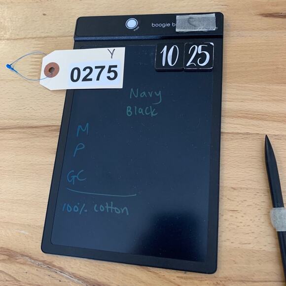 FOLK Clothing Shirt Mens 6 (XXL) Slim Fit Navy Black Cotton Check Short Sleeve - Picture 7 of 8